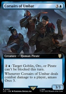 Corsairs of Umbar - Commander: The Lord of the Rings: Tales of Middle-earth: Extras (Rare) [XLTC-102]