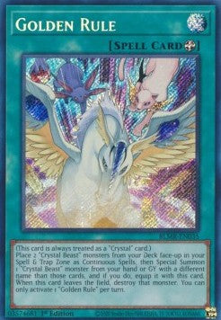 Golden Rule - Battles of Legend: Monstrous Revenge (Secret Rare) [BLMR-035]
