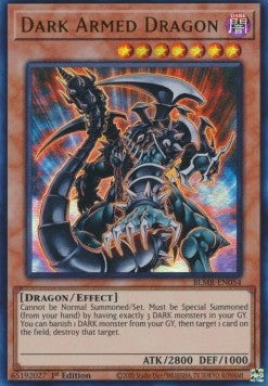 Dark Armed Dragon (V.1 - Ultra Rare)⁣ - Battles of Legend: Monstrous Revenge⁣ (Ultra Rare)⁣ [054]