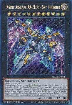 Divine Arsenal AA-ZEUS - Sky Thunder (V.1 - Secret Rare)⁣ - Battles of Legend: Monstrous Revenge⁣ (Secret Rare)⁣ [084]