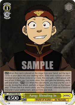 Aang: Blending In (V.1 - Rare)⁣ - Avatar: The Last Airbender⁣ (Rare)⁣ [003]