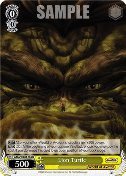 Lion Turtle - Avatar: The Last Airbender (Uncommon) [ATLA/WX04-004]