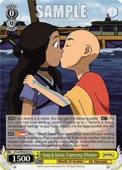Aang & Katara: Expressing Affection - Avatar: The Last Airbender (Common) [ATLA/WX04-011]