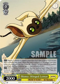 Momo: Winged Lemur (V.1 - Common) - Avatar: The Last Airbender (Common) [ATLA/WX04-013]
