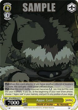 Appa: Lost - Avatar: The Last Airbender (Common) [ATLA/WX04-017]