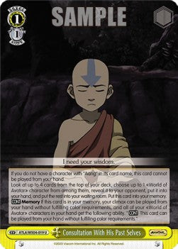 Aang: Consulting His Past Selves - Avatar: The Last Airbender (Uncommon) [ATLA/WX04-019]