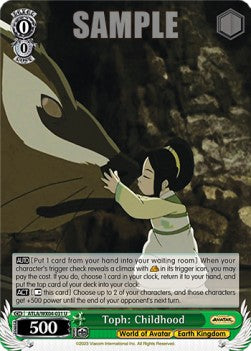 Toph: Childhood - Avatar: The Last Airbender (Uncommon) [ATLA/WX04-031]