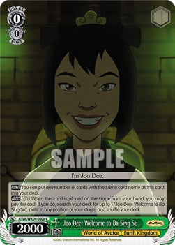 Joo Dee: Welcome to Ba Sing Se (V.2 - Common) - Avatar: The Last Airbender (Common) [ATLA/WX04-040]