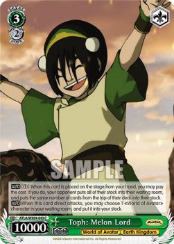 Toph: Melon Lord - Avatar: The Last Airbender (Common) [ATLA/WX04-043]