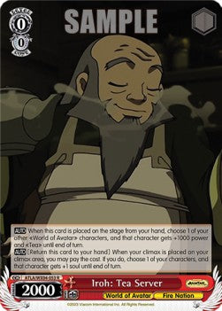 Iroh: Tea Server (V.1 - Rare) - Avatar: The Last Airbender (Rare) [ATLA/WX04-053]