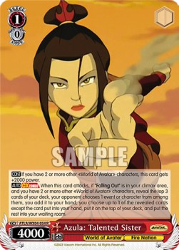 Azula: Talented Sister (V.1 - Rare)⁣ - Avatar: The Last Airbender⁣ (Rare)⁣ [054]