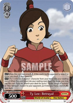 Ty Lee: Betrayal - Avatar: The Last Airbender (Uncommon) [ATLA/WX04-060]