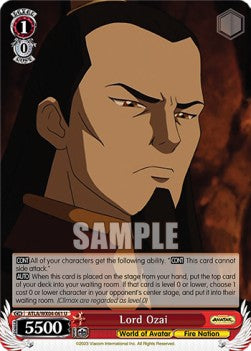 Lord Ozai - Avatar: The Last Airbender (Uncommon) [ATLA/WX04-061]