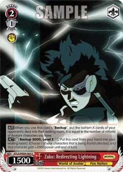 Zuko: Redirecting Lightning - Avatar: The Last Airbender (Uncommon) [ATLA/WX04-064]