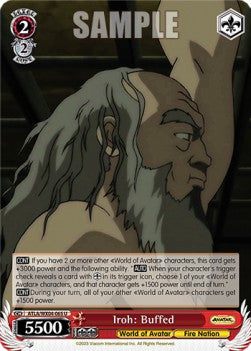 Iroh: Buffed - Avatar: The Last Airbender (Uncommon) [ATLA/WX04-065]