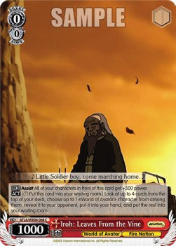 Iroh: Leaves From the Vine - Avatar: The Last Airbender (Common) [ATLA/WX04-068]