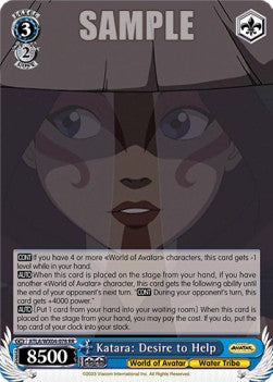 Katara: Desire to Help (V.1 - Double Rare)⁣ - Avatar: The Last Airbender⁣ (Double Rare)⁣ [078]