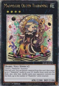 Madolche Queen Tiaramisu (V.2 - Quarter Century Secret Rare)⁣ - Battles of Legend: Monstrous Revenge⁣ (Quarter Century Secret Rare)⁣ [076]
