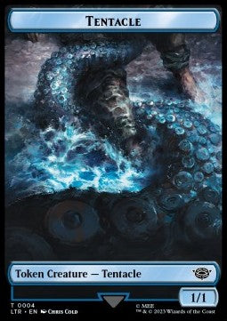 Tentacle Token (U 1/1) // Food Token (V.1) - The Lord of the Rings: Tales of Middle-earth: Extras (Token) [XLTR-T 4/9]