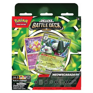 Deluxe Battle Deck: Meowscarada ex⁣ - Scarlet & Violet Products