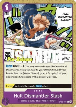 Hull Dismantler Slash (OP03-073)⁣ - Promos: Pillars of Strength⁣ (Common)⁣ [073]