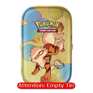 Empty 151: Arcanine Mini Tin⁣ - 151