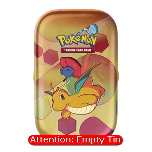 Empty 151: Dragonite Mini Tin - 151