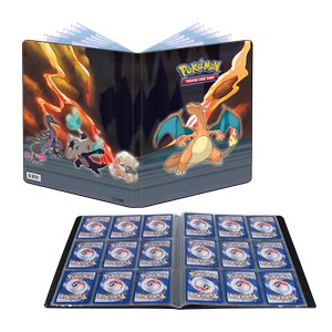 Ultra Pro Gallery Series: Scorching Summit 9-Pocket Binder⁣ - Scarlet & Violet Products