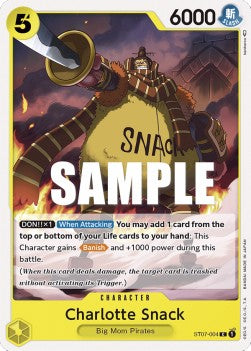 Charlotte Snack (ST07-004)⁣ - Starter Deck: Big Mom Pirates⁣ (Common)⁣ [004]