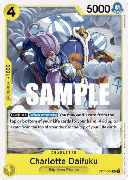 Charlotte Daifuku (ST07-005)⁣ - Starter Deck: Big Mom Pirates⁣ (Common)⁣ [005]