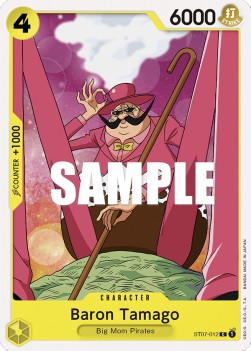 Baron Tamago (ST07-012)⁣ - Starter Deck: Big Mom Pirates⁣ (Common)⁣ [012]