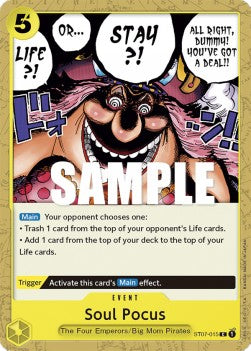 Soul Pocus (ST07-015)⁣ - Starter Deck: Big Mom Pirates⁣ (Common)⁣ [015]
