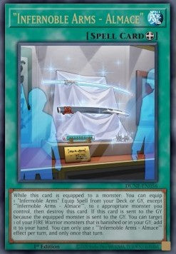 "Infernoble Arms - Almace" (V.1 - Ultra Rare) - Duelist Nexus (Ultra Rare) [DUNE-056]