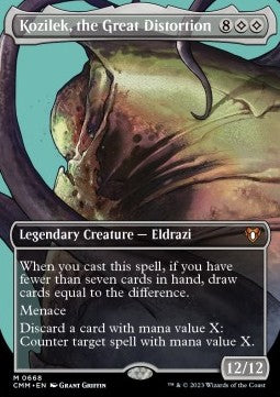 Kozilek, the Great Distortion (V.2)⁣ - Commander Masters: Extras⁣ (Mythic)⁣ [668]