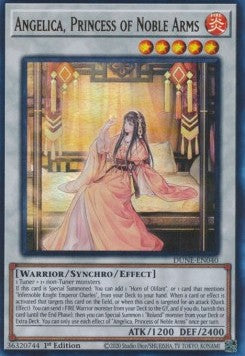 Angelica, Princess of Noble Arms (V.1 - Ultra Rare) - Duelist Nexus (Ultra Rare) [DUNE-040]