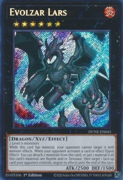 Evolzar Lars (V.1 - Secret Rare) - Duelist Nexus (Secret Rare) [DUNE-043]