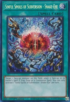 Sinful Spoils of Subversion - Snake-Eye (V.1 - Secret Rare) - Duelist Nexus (Secret Rare) [DUNE-060]