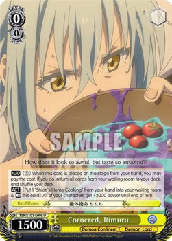Cornered, Rimuru (V.1 - Uncommon) - That Time I Got Reincarnated as a Slime Vol.3 (Uncommon) [TSK/S101-008]