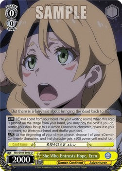 She Who Entrusts Hope, Eren - That Time I Got Reincarnated as a Slime Vol.3 (Uncommon) [TSK/S101-010]
