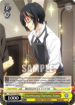 Overflowing Charisma, Diablo (V.1 - Common) - That Time I Got Reincarnated as a Slime Vol.3 (Common) [TSK/S101-016]