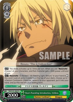 Heart-Pounding Introduction, Veldora (V.1 - Rare) - That Time I Got Reincarnated as a Slime Vol.3 (Rare) [TSK/S101-027]