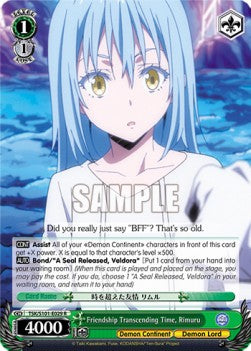 Friendship Transcending Time, Rimuru (V.1 - Rare) - That Time I Got Reincarnated as a Slime Vol.3 (Rare) [TSK/S101-029]