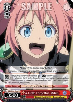 A Little Forgetful, Milim (V.1 - Uncommon) - That Time I Got Reincarnated as a Slime Vol.3 (Uncommon) [TSK/S101-056]