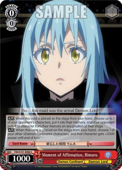 Moment of Affirmation, Rimuru - That Time I Got Reincarnated as a Slime Vol.3 (Common) [TSK/S101-060]
