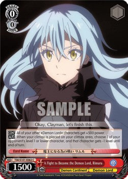 A Fight to Become the Demon Lord, Rimuru - That Time I Got Reincarnated as a Slime Vol.3 (Common) [TSK/S101-062]