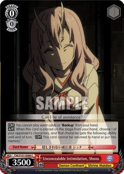Unconcealable Intimidation, Shuna - That Time I Got Reincarnated as a Slime Vol.3 (Common) [TSK/S101-066]