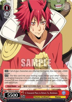 A Treasured Place to Return To, Benimaru - That Time I Got Reincarnated as a Slime Vol.3 (Common) [TSK/S101-068]