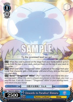 Onwards to Paradise! Rimuru - That Time I Got Reincarnated as a Slime Vol.3 (Uncommon) [TSK/S101-085]