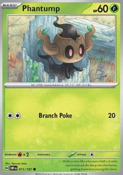 Phantump - Obsidian Flames (Common) [OBF-011]