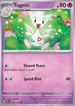 Togetic - Obsidian Flames (Uncommon) [OBF-084]